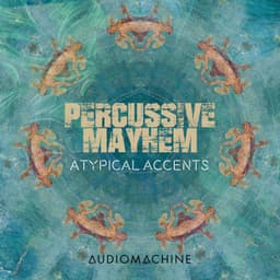 Percussive Mayhem: Atypical Accents album artwork